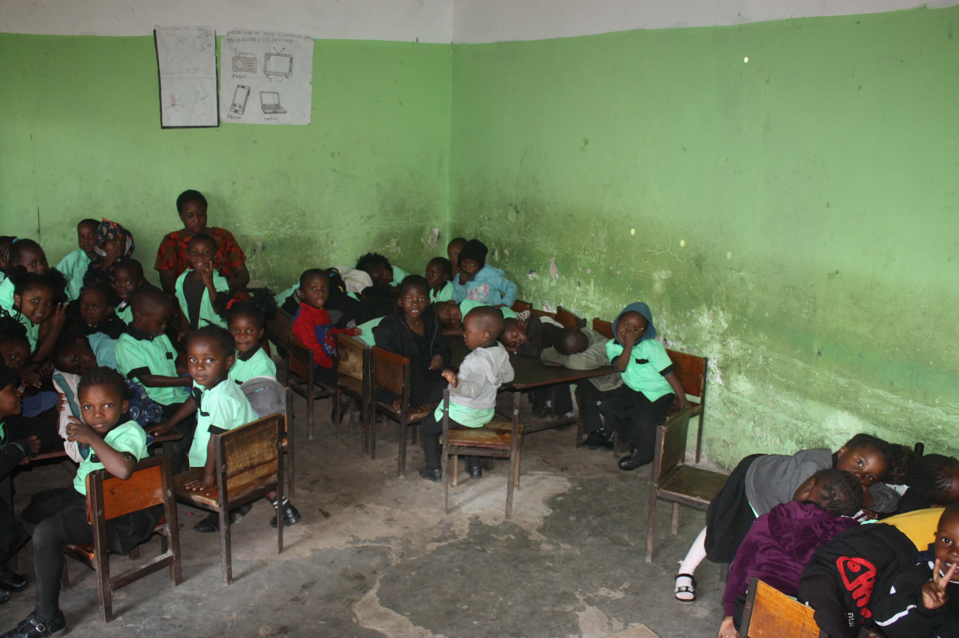 The school entrance in Maramba