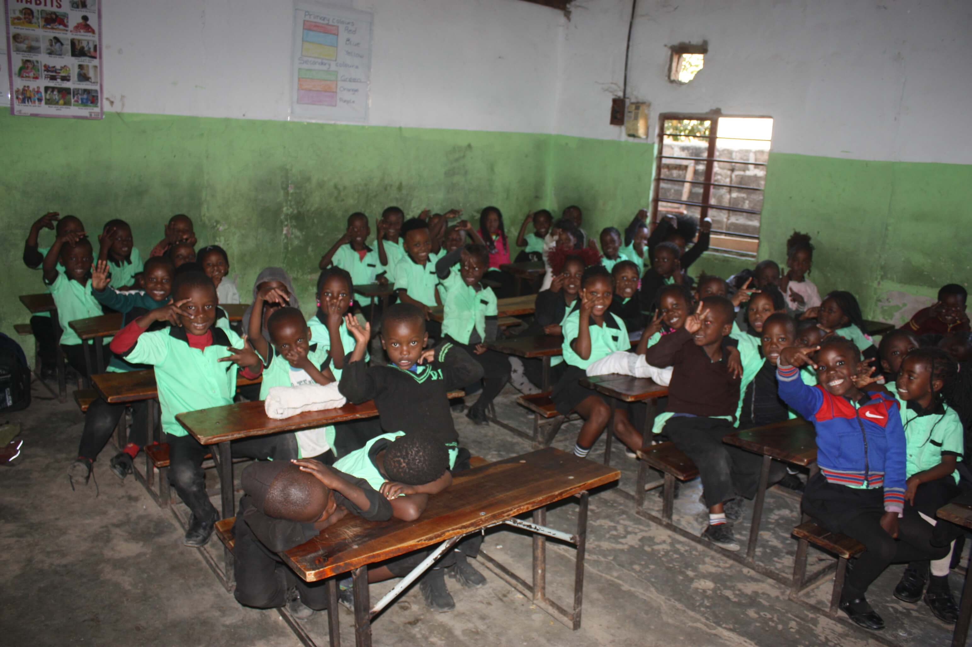The school grounds in Livingstone
